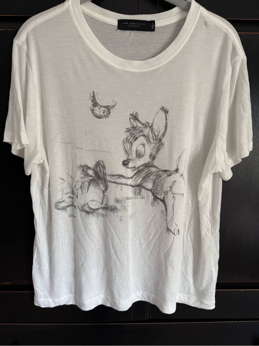 Junk Food Clothing Short-Sleeve Bambi Sketch Tee - Picture 4 of 12